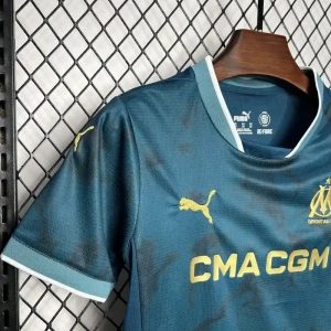 2024/2025 Kids Size Olympique de Marseille Home Football Jersey 1:1 Thai Quality