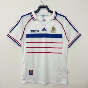 1998 Retro France Away Football Shirt