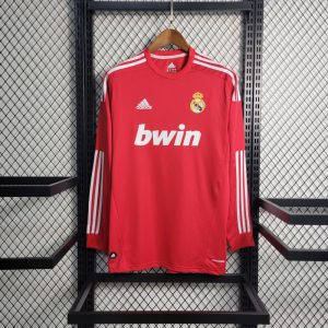 2011/2012 Retro Long Sleeve Real Madrid Third Away Soccer Jersey 1:1 Thai Quality