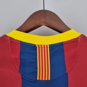 2010/2011 Retro Long Sleeve Barcelona Home Football Shirt 1:1 Thai Quality