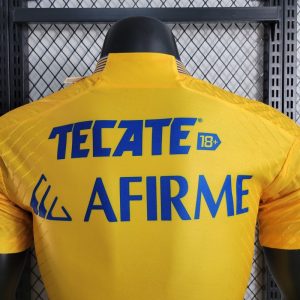 2023/2024  Player Version Tigres Home Football Shirt 1:1 Thai Quality