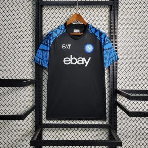 2023/2024 Napoli Training Wear Black Soccer Jersey 1:1 Thai Quality