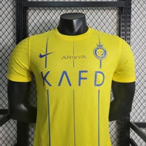 2023/2024 Player Version Al-Nassr Home Football Shirt