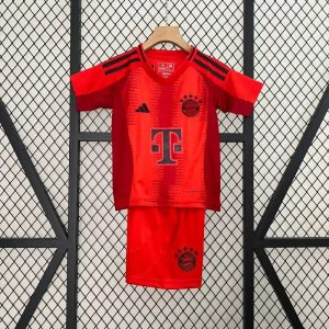 2024/2025 Kids Size Bayern Munich Home Football Jersey 1:1 Thai Quality