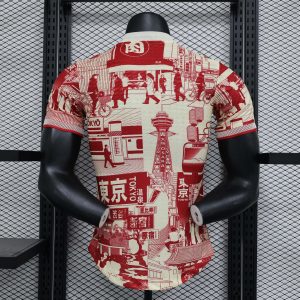 2023 Player Version Japan Tokyo Special Edition Red Football Jersey