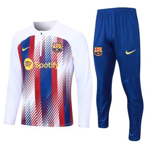 2023/2024 Barcelona Half-Pull Training Suit color Jersey