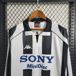 1997/1998 Retro Long Sleeve Juventus Home Soccer Jersey 1:1 Thai Quality