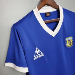 1986 Retro Argentina National Team Away Jersey