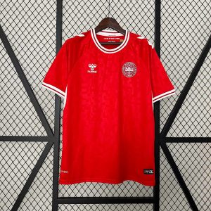 2024 Denmark National Team Home Football Shirt 1:1 Thai Quality