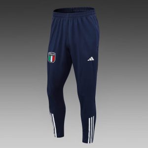 2023 Italy Half-Pull Training Suit Off-White Soccer Shirt