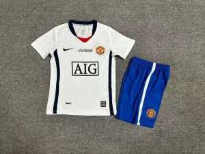 2008/2009 Retro Kids Size Manchester United Away Football Shirt 1:1 Thai Quality