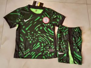 2024 Kids Size Nigeria National Team Away Shirt 1:1 Thai Quality