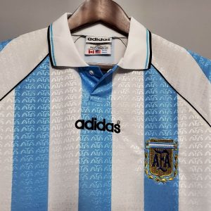 1996 Retro Argentina National Team Home Jersey