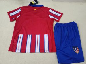 2024/2025 Kids Size Atletico Madrid Home Soccer Jersey 1:1 Thai Quality