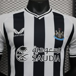 2023/2024 Player Version Newcastle United Home Soccer Jersey