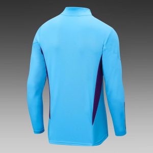 2022 Argentina Half-Pull Training Suit Blue Jersey