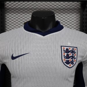 2024 Long Sleeve Player Version England Home Football Shirt 1:1 Thai Quality