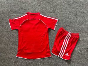 2006/2007 Retro Kids Size Liverpool Home Football Shirt 1:1 Thai Quality