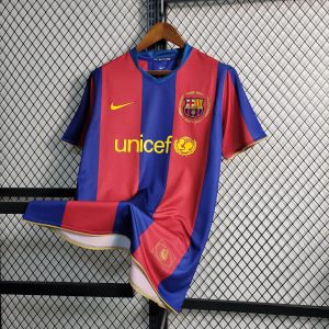 2007/2008 Retro Barcelona Home  Football Shirt  1:1 Thai Quality