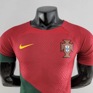 2022 FIFA World Cup Player Version Portugal Home Football Shirt