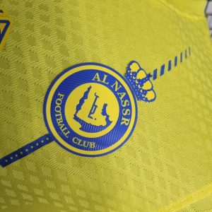 2023/2024 Player Version Al-Nassr Home Football Shirt