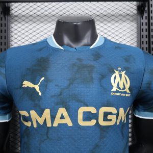 2024/2025 Player Version Olympique de Marseille Away Football Jersey 1:1 Thai Quality