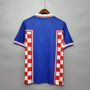 1998 Retro FIFA World Cup Croatia Away Soccer Shirt 1:1 Thai Quality