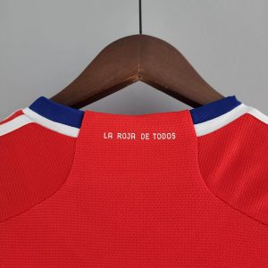 2022 Chile National Team Home Soccer Jersey