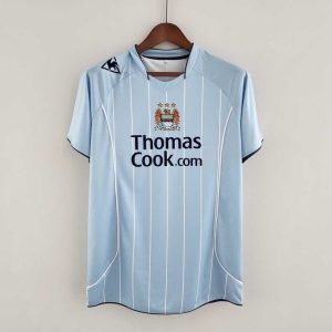 2007/2008 Retro Manchester City Home Football Shirt 1:1 Thai Quality