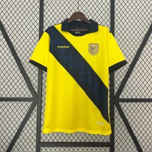 2024 Ecuador Home Football Shirt 1:1 Thai Quality