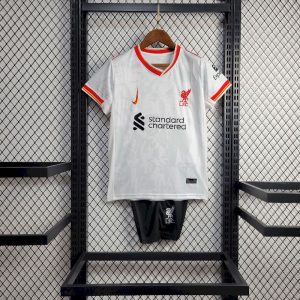 2024/2025 Kids Size Liverpool Third Away Soccer Jersey 1:1 Thai Quality