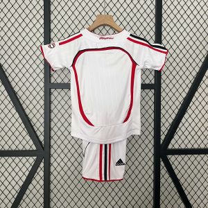 2006/2007 Retro Kids Size AC Milan Away Soccer Jersey 1:1 Thai Quality