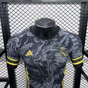 2024/2025 Player Version Real Madrid Special Edition Black Dragon Football Shirt 1:1 Thai Quality