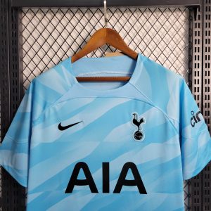 2023/2024 Tottenham Goalkeeper Blue Football Shirt