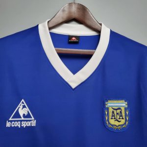 1986 Retro Argentina National Team Away Jersey