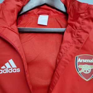 2021 Arsenal Soccer Jersey Windbreaker Red