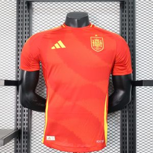 2024  Player Version Spain Home Soccer Shirt