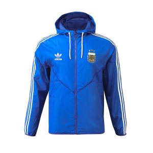 2024 Argentina Windbreaker Blue Jersey