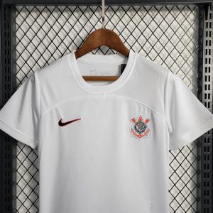 2023/2024 Kids Size Corinthians Home Soccer Jersey 1:1 Thai Quality