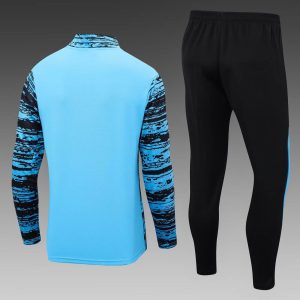 2022/2023 Al-Nassr Half-Pull Training Suit Blue Football Shirt