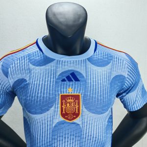 2022 FIFA World Cup Player Version Spain Away Soccer Shirt