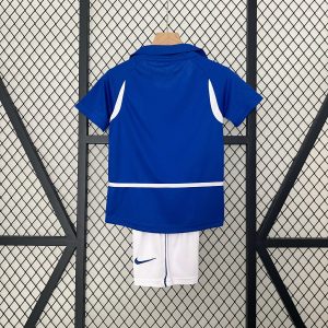 2002 Retro Kids Size Brazil Away Soccer Jersey