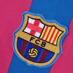 2005/2006 Retro Long Sleeve Barcelona Home Football Shirt 1:1 Thai Quality