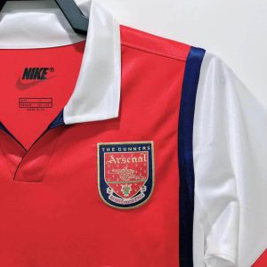 1998/1999 Retro Arsenal Home Football Shirt 1:1 Thai Quality