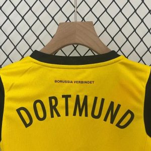 2024/2025 Kids Size Dortmund Home Football Shirt 1:1 Thai Quality