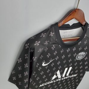 2021/2022 Psg Paris Saint-Germain Training Wear Black