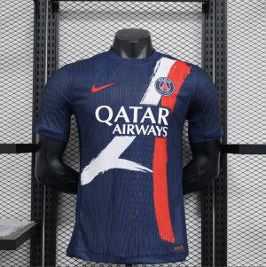 2024/2025 Player Version Psg Paris Special Edition Blue Soccer Jersey 1:1 Thai Quality