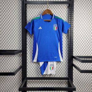 2024 Kids Size Italy Home Soccer Shirt 1:1 Thai Quality