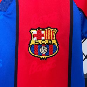 1995/1997 Retro Kids Size Barcelona Home Football Shirt 1:1 Thai Quality