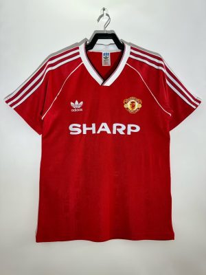 1988/1990 Retro Manchester United Home Football Shirt 1:1 Thai Quality